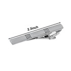 4 Pcs Stainless Steel Tie Clips For Men Classic Tie Bar Clip For Formal Busin   