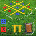 Giant Tic Tac Toe Outdoor Games For Kids Adults Family  Portable Tic Tac Toe Bea