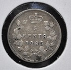 1885 Sm  5 5 Canada 5 Cents