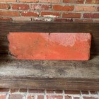 Vtg Very Large And Heavy Steel No Smoking Sign 36x12 Oil Gas Red White Man Cave