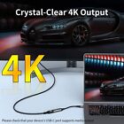 Usb Type C To Hdmi Adapter  C 4k Cable  thunderbolt 3 4  Black 