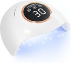 72w Uv Led Nail Lamp Light Dryer For Nails Gel Polish With 18 Beads 3 Timer Us