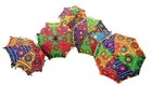 20pcs Lot Indian Handmade Design Cotton Multicolor Umbrellella Sun Shade Parasol