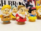 Used Little People Snow White And The Seven Dwarfs Fisher Price Toy Set
