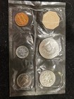 1961 Us Mint Set Philadelphia Cello W Treasury Envelope Silver