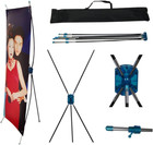 Tektrum 24x63  Tripod Banner Stand - Trade Show store Display