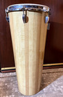 Ludwig 1970 Conga Blonde Wood Shell Rare Vintage Blue Olive Badge Very Clean 