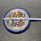 Armenian Ceramic Pottery 3 5   plate  Wall Hanging  Jerusalem City  Houses  Wall 