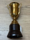 Vintage 1949 Water Ski Champ Trophy Deephaven Derby Day Copper   Bakelite Trophy