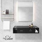 Lockable Wall Mount Hair Styling Station Barber Cabinet Beauty Salon Equipment