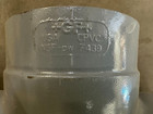 Gf George Fischer 6  X 6  X 4  D2467 Schedule 80 Pvc Socket Tee Fitting