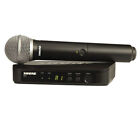 New Shure Blx24 pg58 Wireless Vocal System W  Pg58 Handheld Transmitter