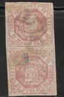 Venezuela  1865  Scott 018  Vertica Tetebeche Original  Authentic  Used  Ebv1379
