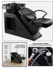 Backwash Barber Shampoo Chair Bowl Sink Unit Station Spa Salon Beauty Equipment