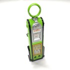 Vintage Green Kawasaki Gas Pump Coin Bank Ethyl Oil Stand Read