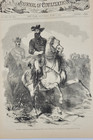 Harper s Weekly 6 6 1863 Triumphal March Baton Rouge  Col  Grierson 6th Illinois