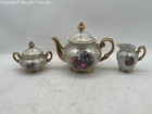 Lot Of 8 Pieces Antique Multicolor Home   Tableware Japan Coffee Set