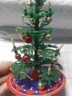 Vtg Dollhouse Miniature Christmas Tree - Made For Lundby Sweden In Hong Kong