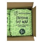 Freedom Soy Wax Beads For Candle Making - 10lbs Total American Soy Organics