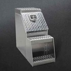 12  In Aluminum Toolbox Step Saddle Box Kenworth Freightliner Peterbilt 379 389