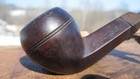 Twin Bore Made In England Bulldog Smoking Estate Pipe 5 1 4  L