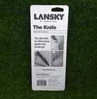 Lansky  the Knife  3 5  Fixed Blade Knife Black Synthetic Construction - Lknfe