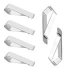 6pcs Visor Clips For Cars self-adhesive Sun Visor Picture Clip For Silver