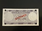 Fiji 10 Dollars  1974  Au P-74bs Specimen Qeii