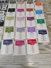 Lot 34 Pigment  Joannes classic Stampin  Up Ink Pads Used   New  14 Ink Refills 