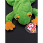 Ty Beanie Baby Smoochy The Frog Green Orange Plush 1997 Collectible Toy 4039
