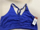 4 Pack Fruit Of The Loom 90011 Shirred Front Racerback Sports Bra Size   42