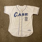 Team Issued Game Used College Baseball Jersey Case Cwru Cleveland Russell Sz 46