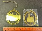 Vintage Gold Grand Lodge Philadelphia Elizabethtown Masonic Christmas Ornaments