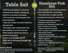 Himalayan Crystal Salt Food Grade Kosher  - Fine Grain Size - 10 Pounds