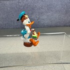 Vintage Disney Donald Duck With Chip   Dale In Lunch Box 2  Pvc Figure
