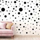264 Pcs Polka Dot Wall Decals For Classroom Decor Kids Circle Wall Sticker Vi   