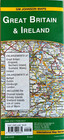 Great Britain   Ireland Road Map  International Highway  Europe  Aaa gmj  2023