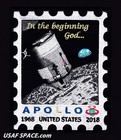 Original Apollo 8 - Tim Gagnon - Commemorative- 5  - Nasa Space Patch - Mint
