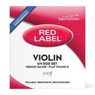 Red Label Violin 4 4 Fw String Set Medium  Wound E String
