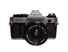 Canon Ae-1 Program 35mm Camera With Fd 28mm 1  2 8   80-200 1 4 5 Zoom Lenses