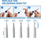 Soldering Iron Kit 60w With Adjustable Temperature  2023 Blue 