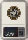 2000-w  10 Bi-metallic Library Of Congress Proof Commem Ngc Pf69 Ultra Cameo
