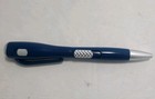 Boys Town Blue Silver Ballpoint Retractable Pen With Mini Flashlight Pen