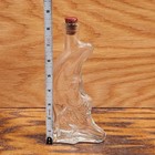 Vintage Man In The Moon Kefla Depose Glass Bottle Decanter Vase Boho Celestial