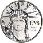 American Platinum Eagle 1 4 Oz  25 - Pcgs Ms69 Random Date And Label