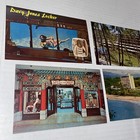 4 Lot Vintage Hawaii Postcards Davy Jones Locker Waikiki Nani Li   i Kauai Beach