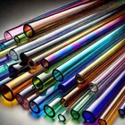 6 Colors 12 Mm 2 2mm Wall Premium Borosilicate Clear Glass Blowing Tubes