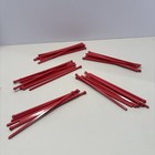 Vtg Lot Of 46 Bar Stirrers Stir Sticks Red Swizzle Sticks  K-78