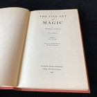 The Fine Art Of Magic By George G  Kaplan 1948 1st Ed  Magic Book Hc No Dj