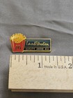 Vintage Mcdonald s Lamb Weston Employee Pin Badge Fry Box Quality Above All
